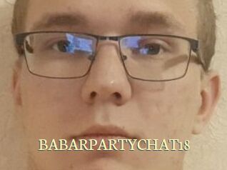 BABARPARTYCHAT18