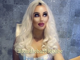 Blondiebarbiebabe