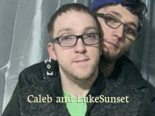 Caleb_and_LukeSunset
