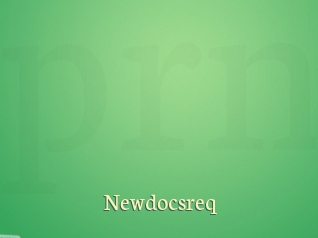 Newdocsreq