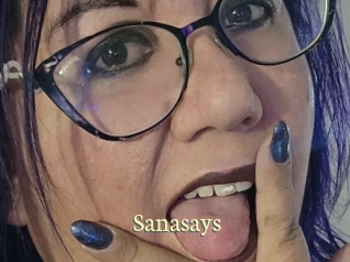 Sanasays
